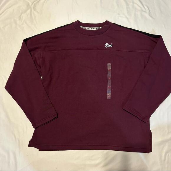 VICTORIAS SECRET PINK CAMPUS PULLOVER - Picture 1 of 5